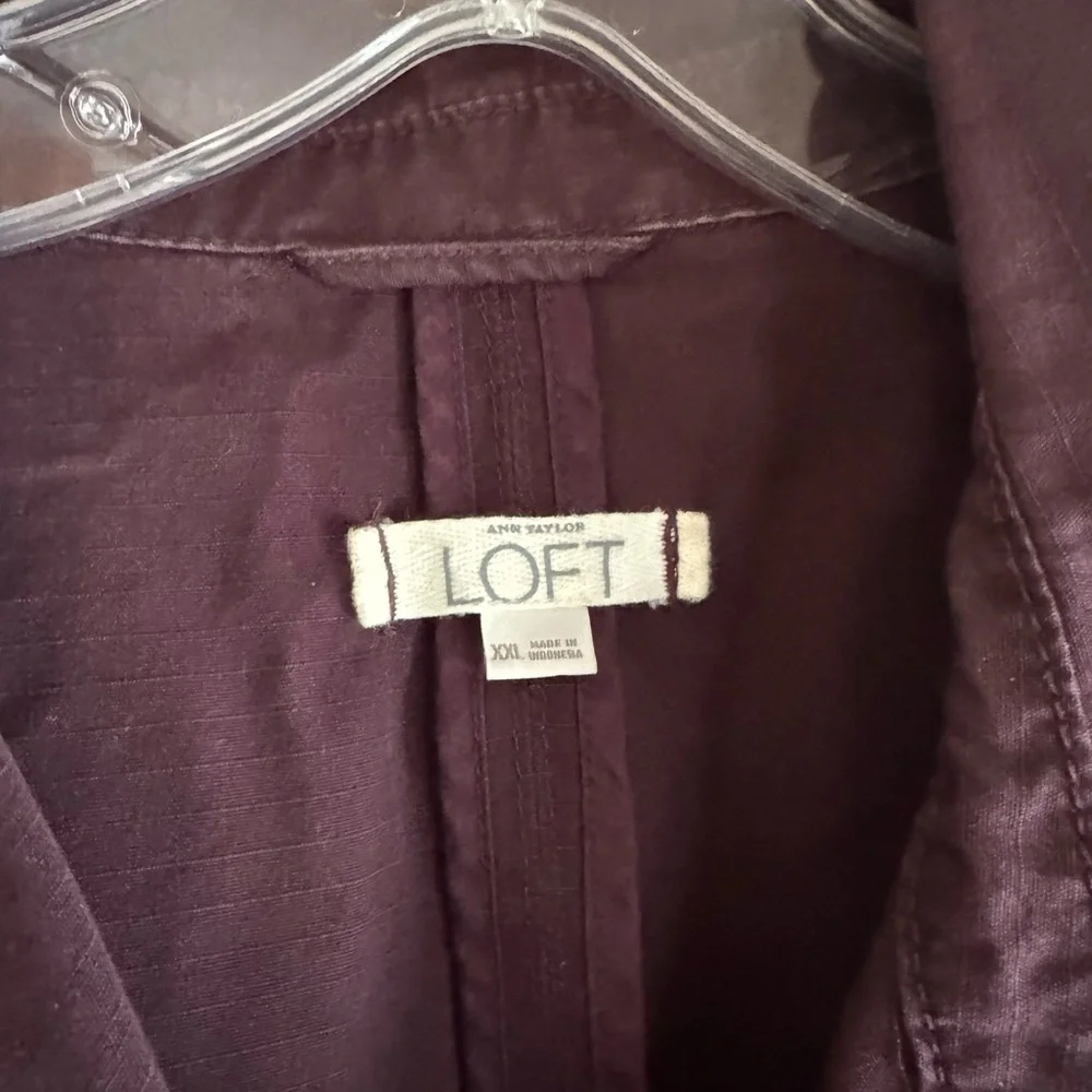 Loft casual coat xxl eggplant - Picture 2 of 3